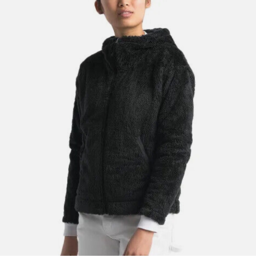 NWT North Face Furry Fleece Full Zip with Hood